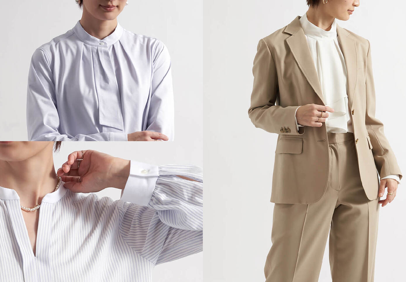 メーカーズシャツ鎌倉 【オケージョン】新作ブラウス &セットアップ