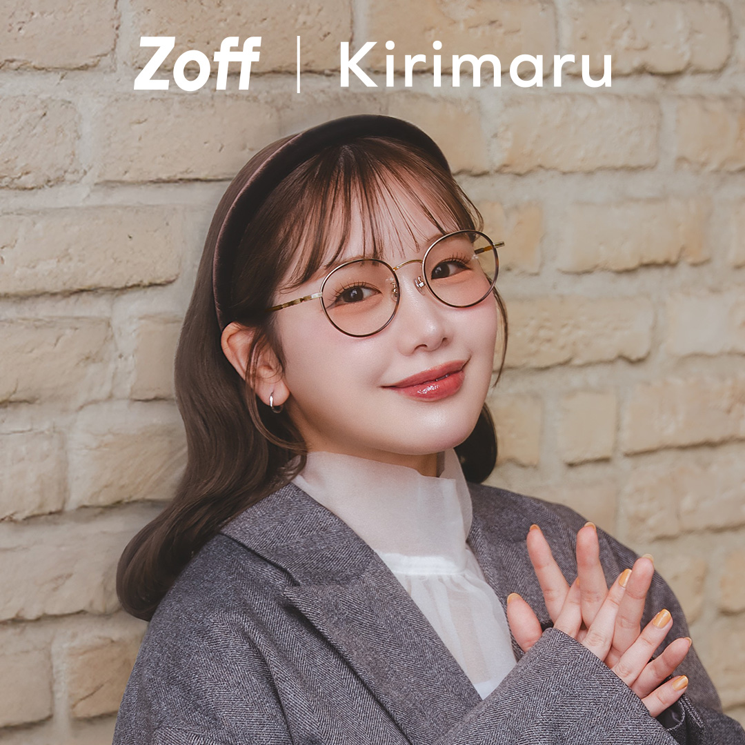 新品未使用】Zoff きりまるコラボ コンビネーションフレーム